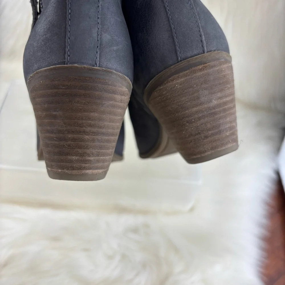 Frye Charcoal Gray Ankle Booties size 9.5 Woman